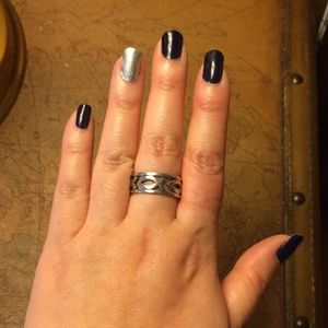 James Avery Continuous Ichthus Band Ring